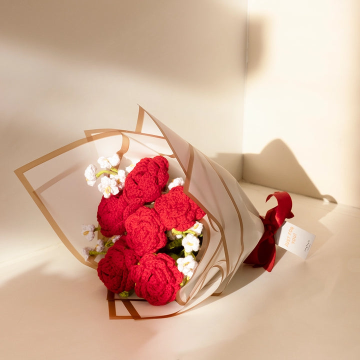 Everlasting Love Crochet Bouquet