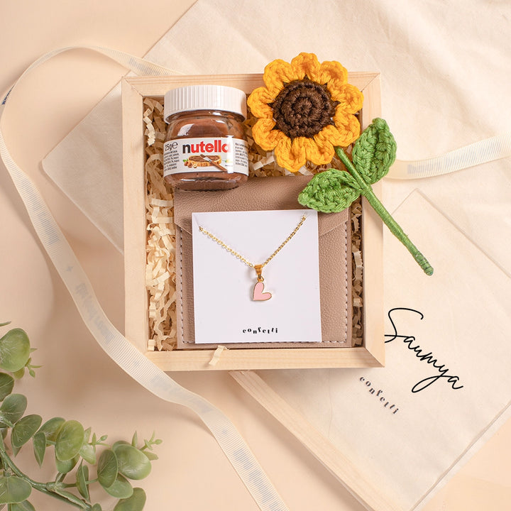 Sunflower & Sweet Charm Box