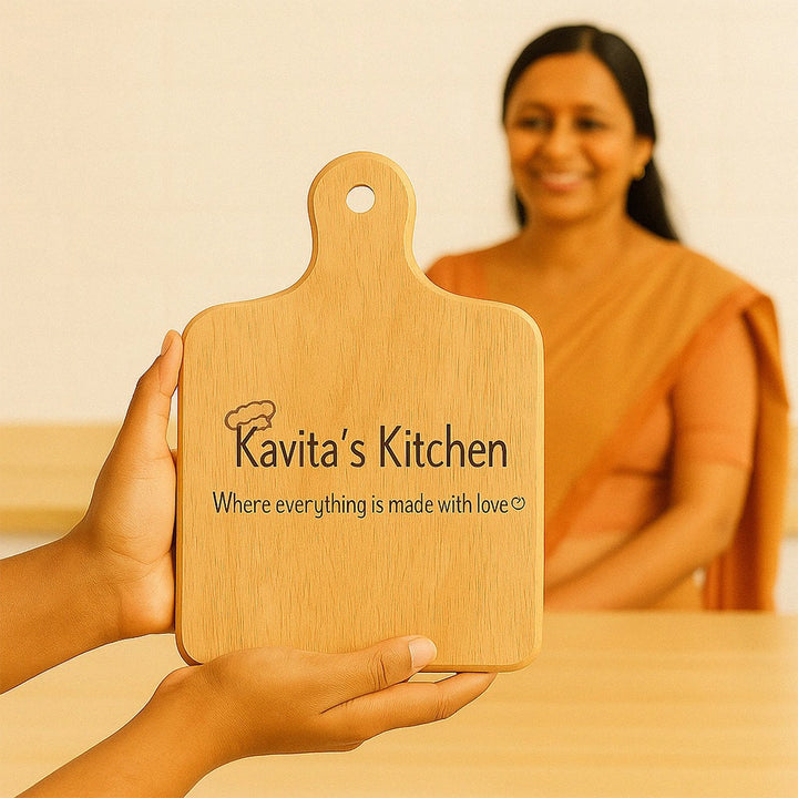 Personalized Cheese Board