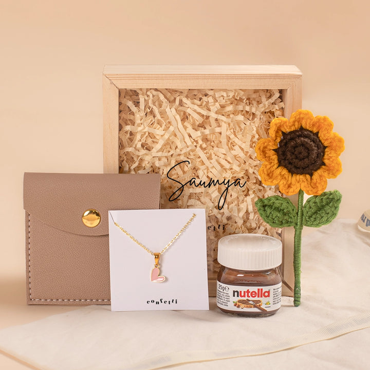 Sunflower & Sweet Charm Box