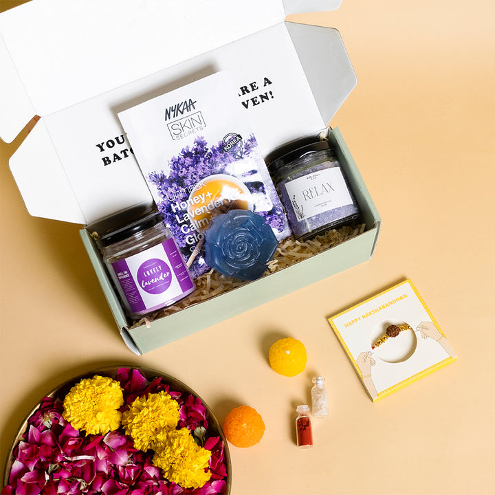 Lavender Pamper and Wellness Set for Her