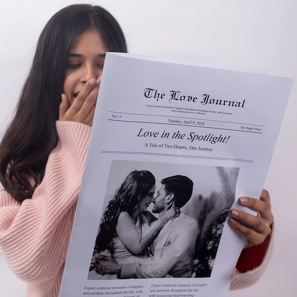 The Headline Moment – Custom Newspaper Print