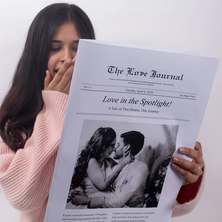 The Headline Moment – Custom Newspaper Print