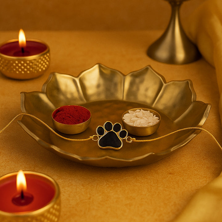 Cute Paw Rakhi for Your Furry Pet