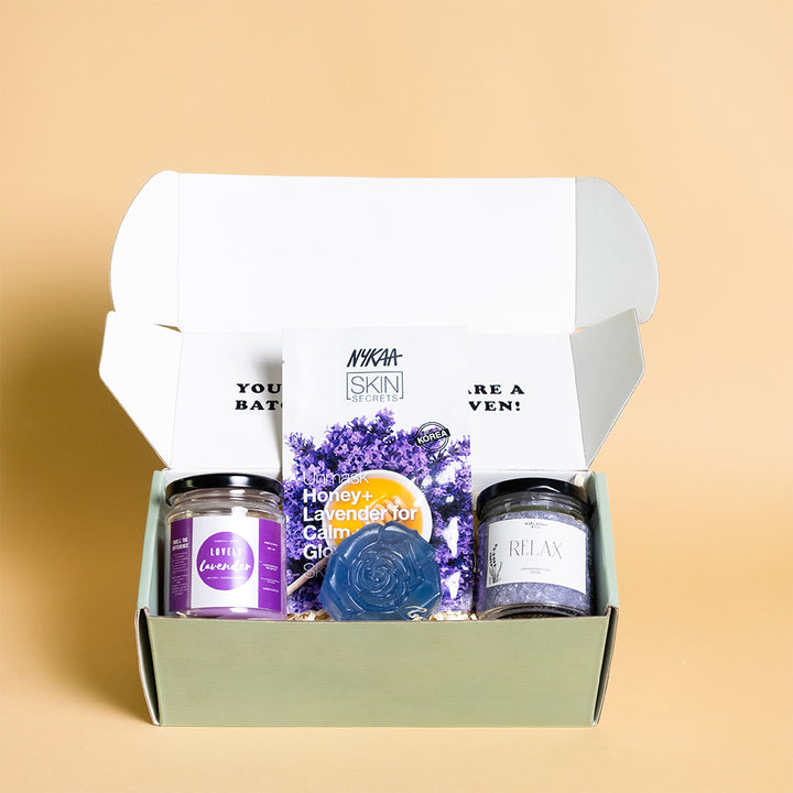 Lavender Pamper and Wellness Set for Her