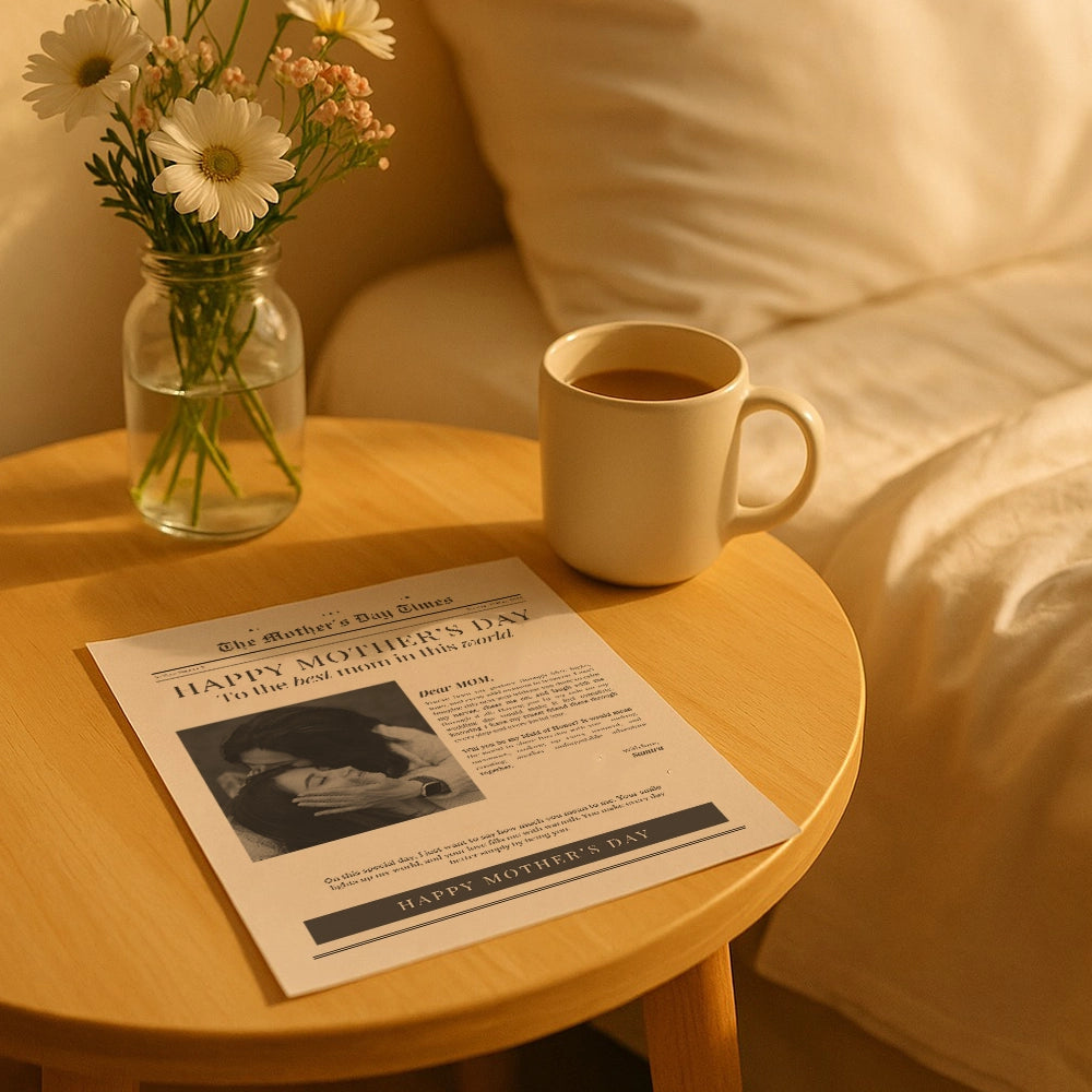 Mother's Day Newspaper - Personalised With Photos