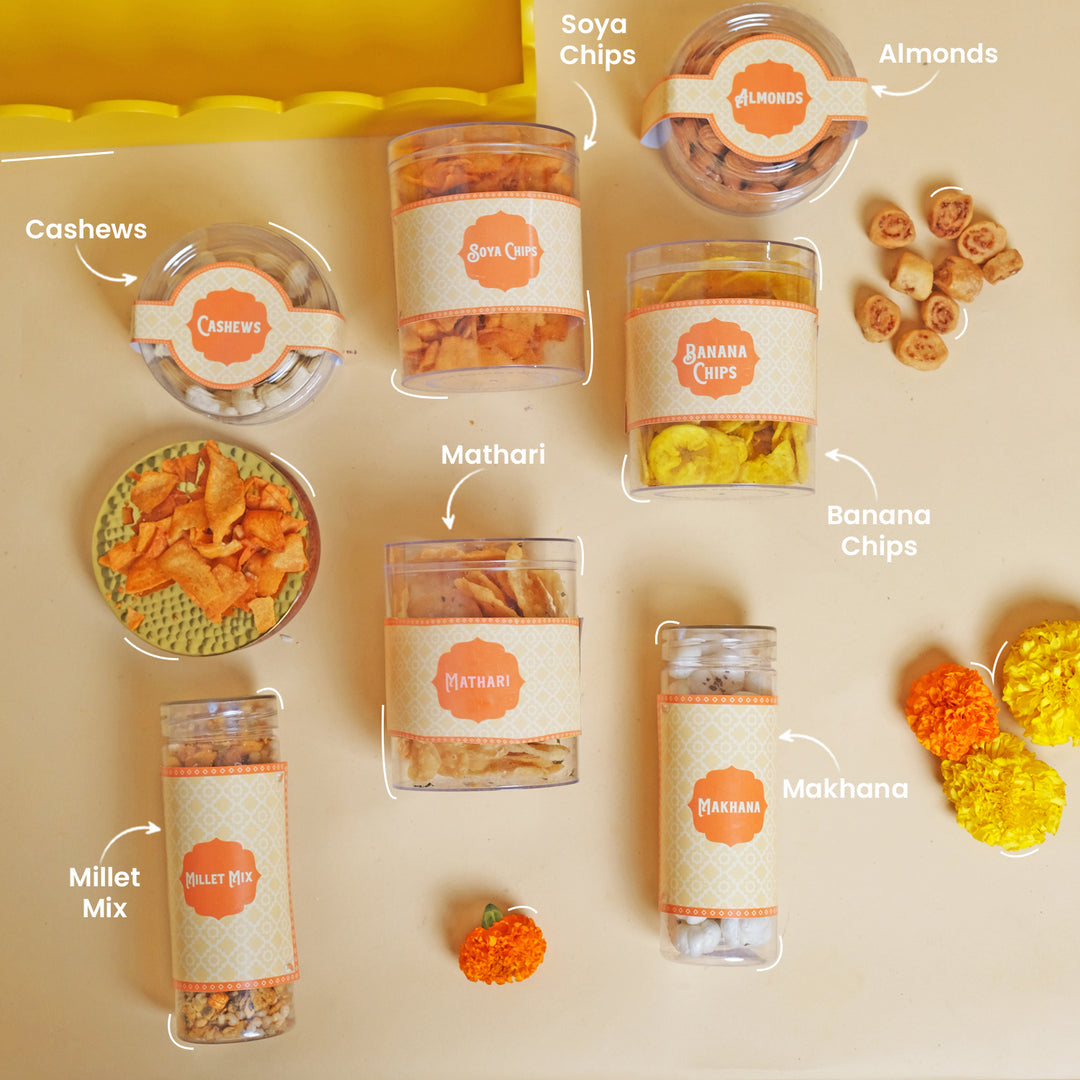 Rakhi Premium Dry Fruits & Snacks Gift Hamper