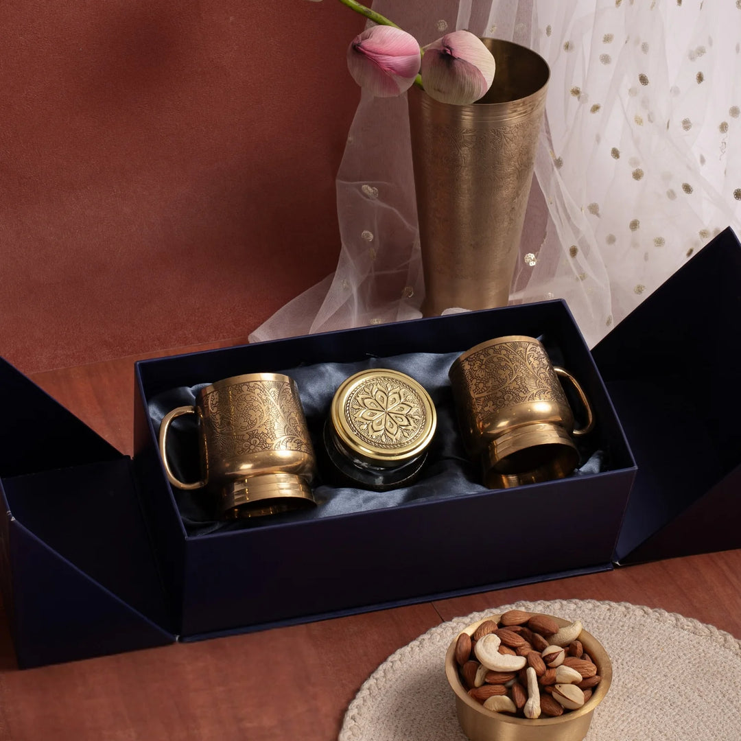 Vintage Luxe & Nutty Affair Diwali Gift Hamper
