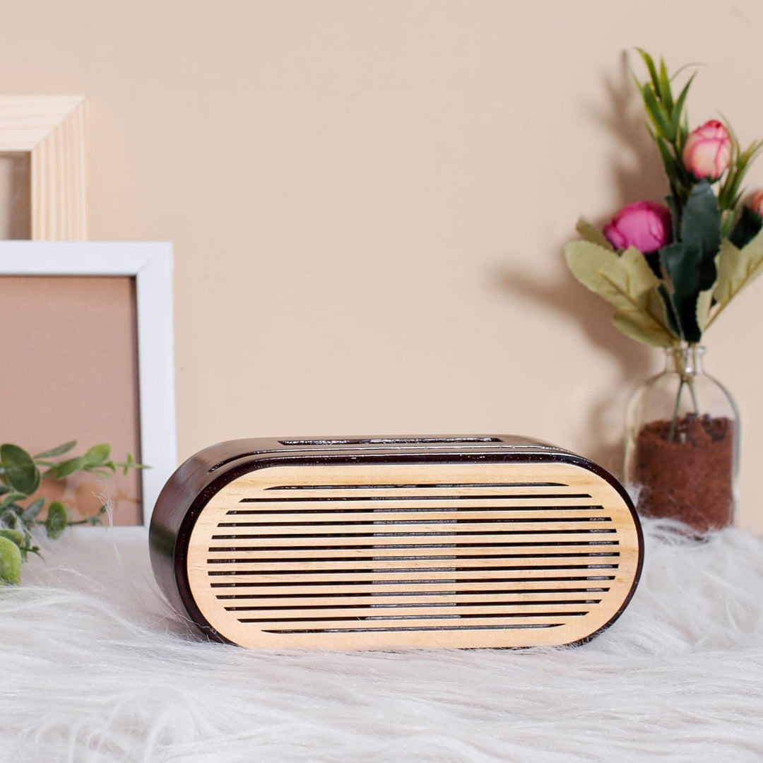 "Amplify & Chill" Wooden Sound Booster