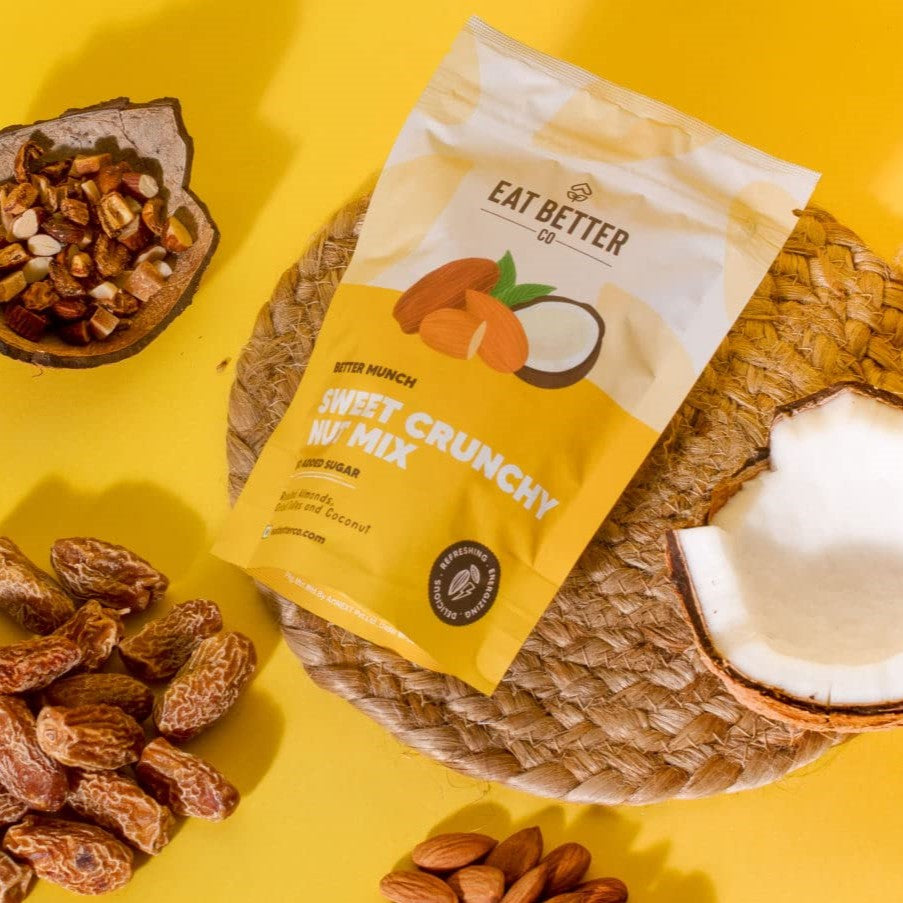 Eat Better Sweet Crunchy Nut Mix - Better Munch