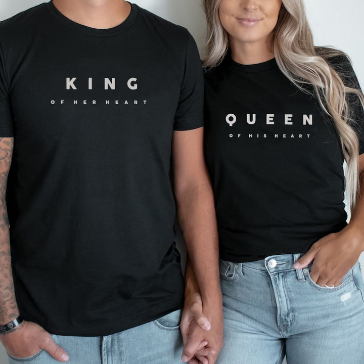 King and Queen Couple T-shirts