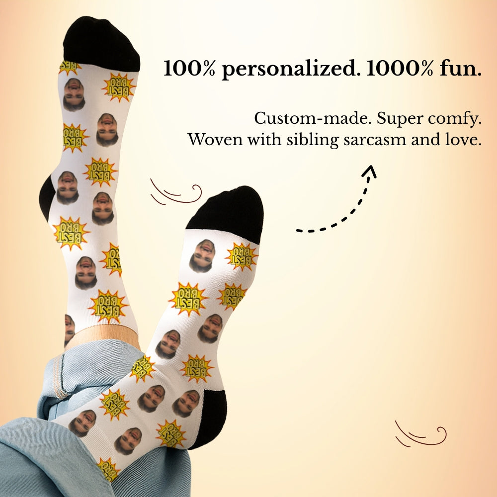 Custom Socks for Brother & Sister