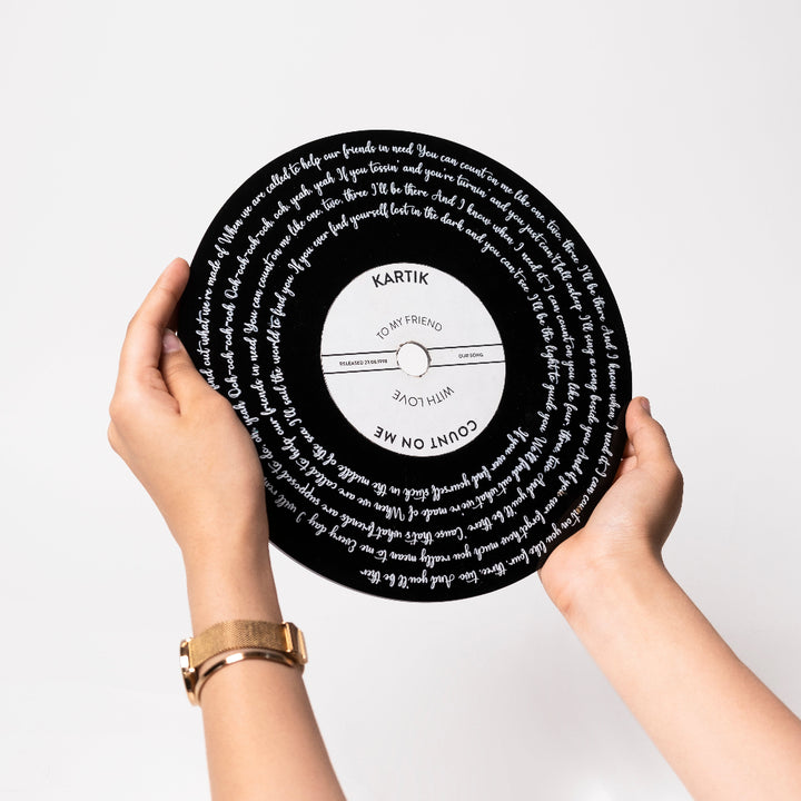 Personalized Vinyl Record
