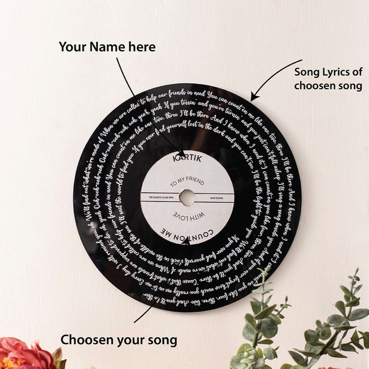 Personalized Vinyl Record