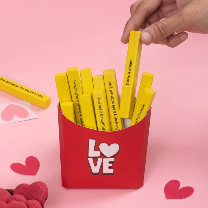 "Fries & Forever" – A Love-Filled Snack for the Heart!