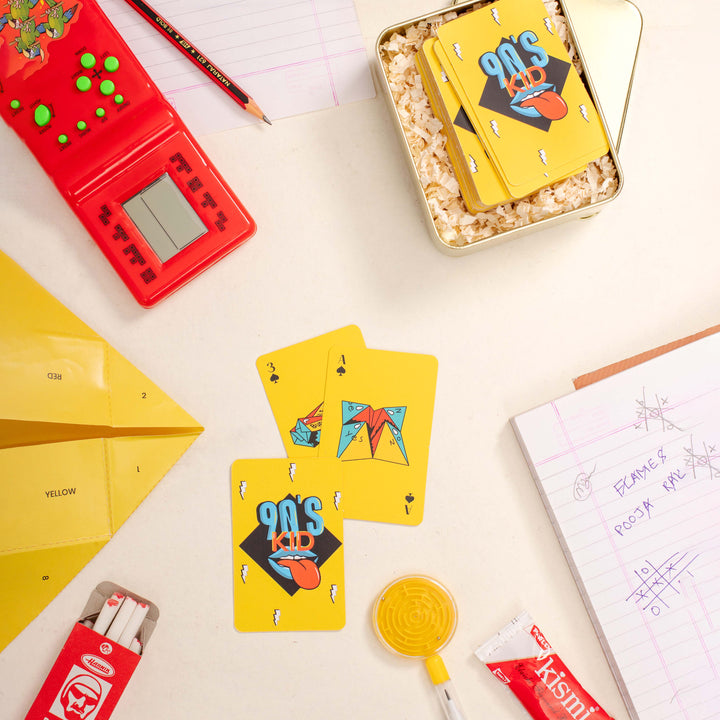 90s Kid Playing Cards