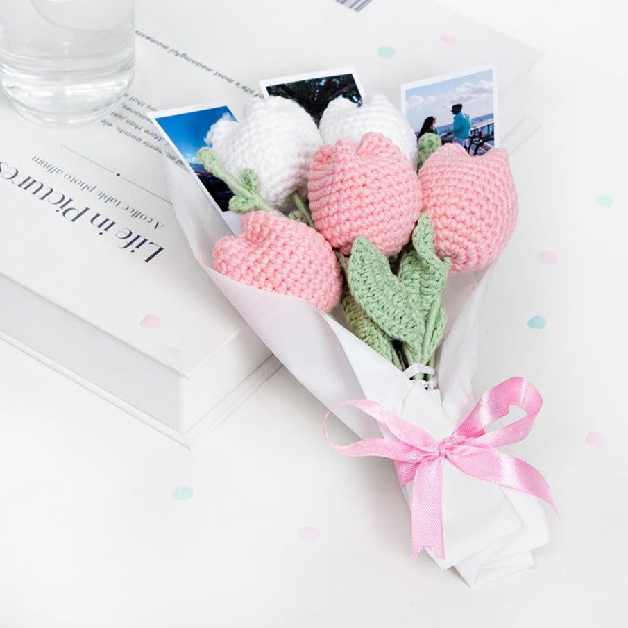 Aesthetic Crochet Flower Bouquet