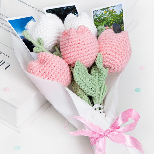 Aesthetic Crochet Flower Bouquet