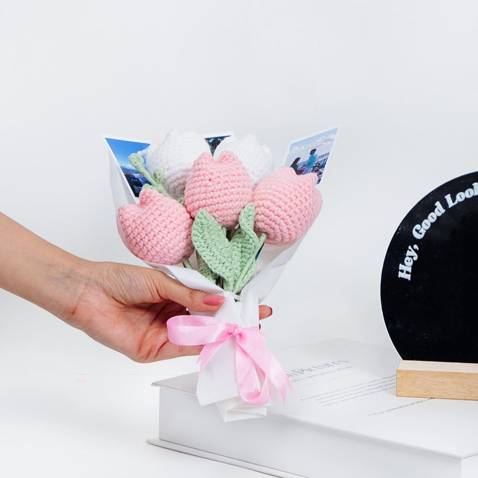 Aesthetic Crochet Flower Bouquet