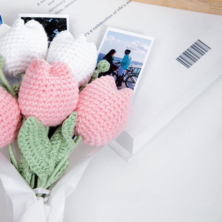 Aesthetic Crochet Flower Bouquet