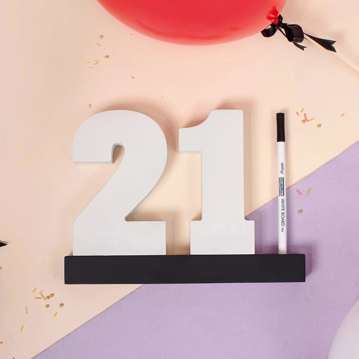 21st Birthday Memory Stand