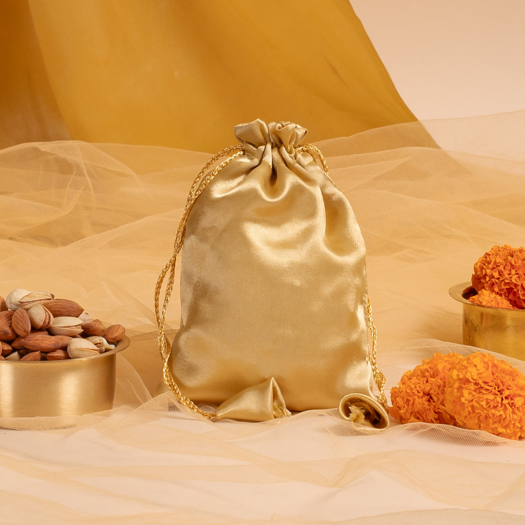 Golden Satin Potli Mix Dry Fruits 100 gm