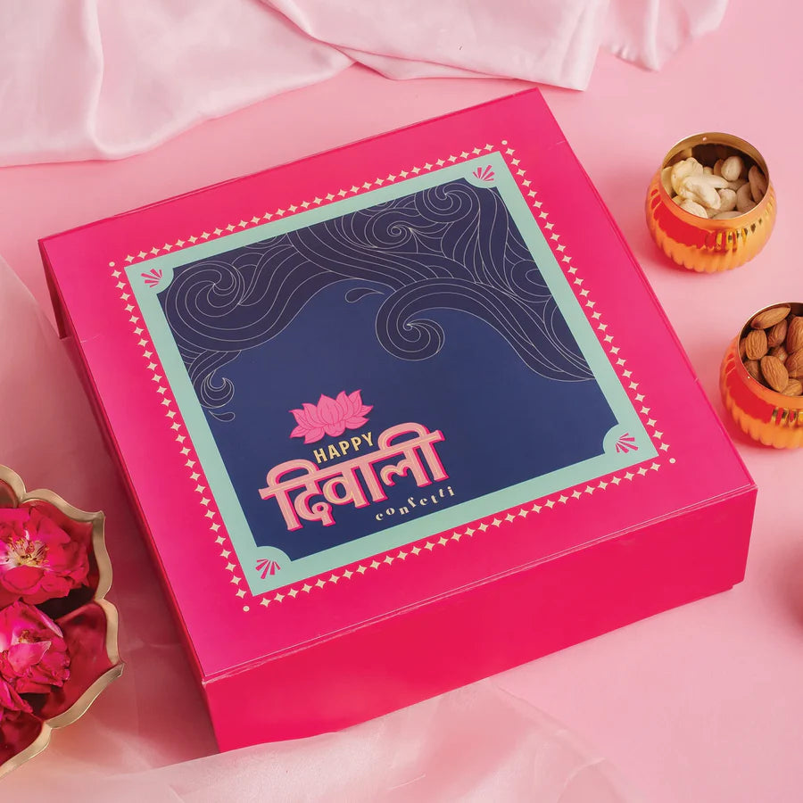 Happy Diwali Pink Box (5-6 Items)