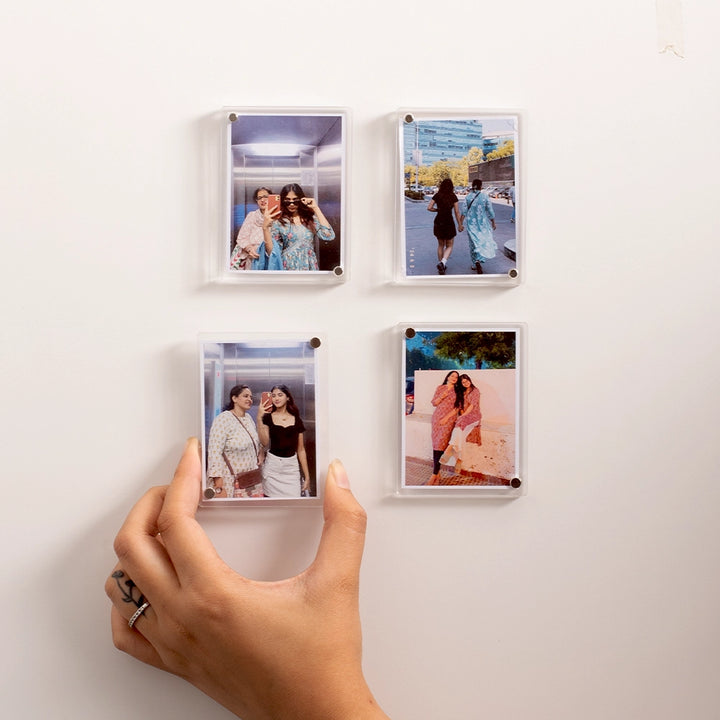 Mom & Me Fridge Magnet Acrylic