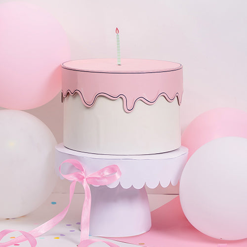 Pink Cake Box