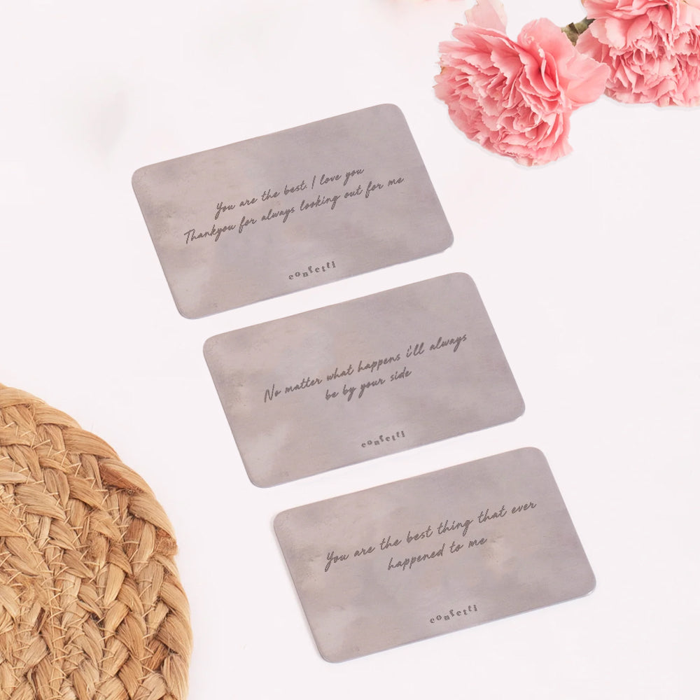 Metal Wallet Card- Personalized Photo Wallet Card