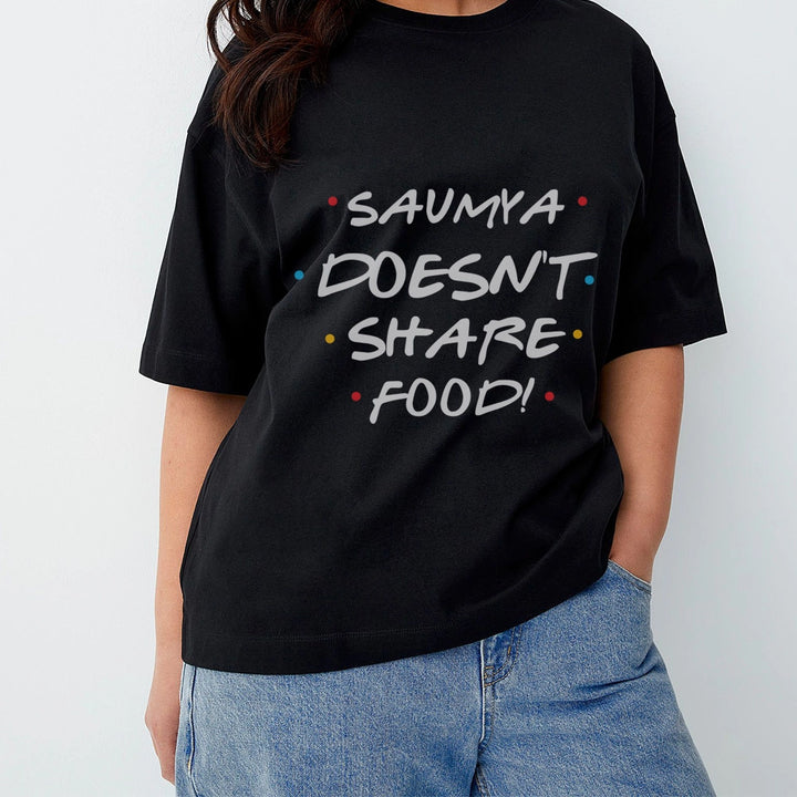 The "Doesn’t Share Food" Tee – Personalized Edition
