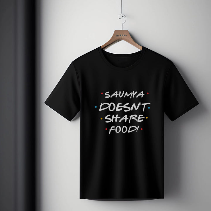 The "Doesn’t Share Food" Tee – Personalized Edition