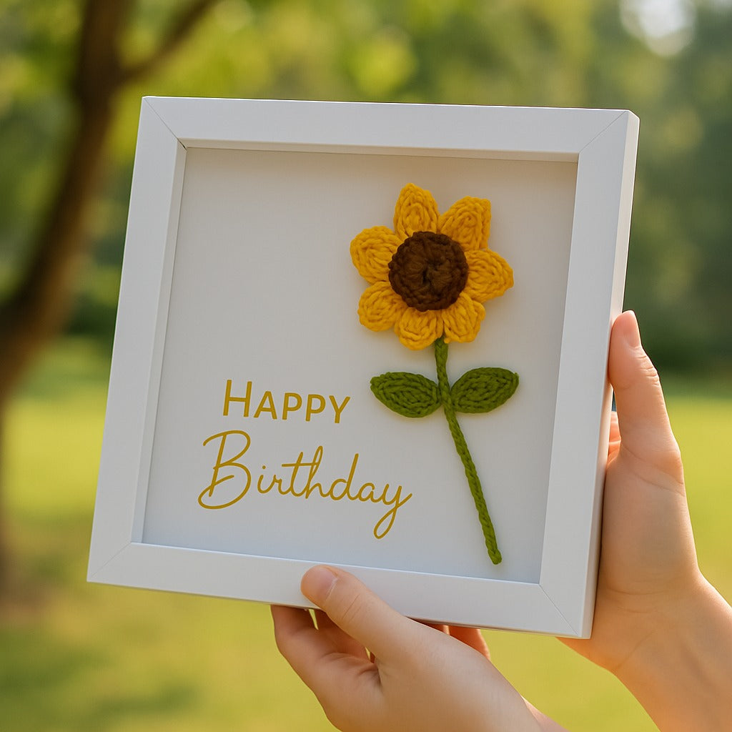 Blooming Birthday Frame