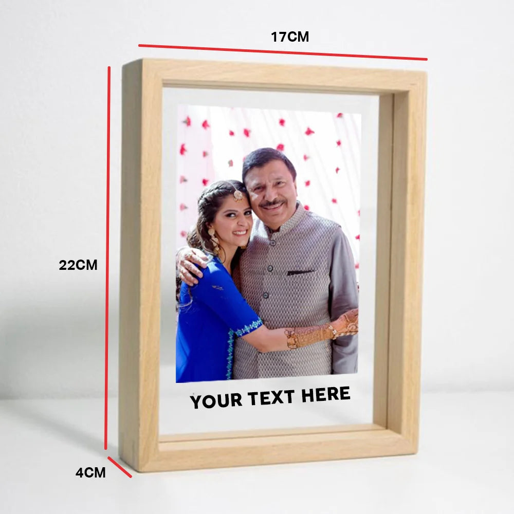 Eternal Moments: Acrylic Photo Frame