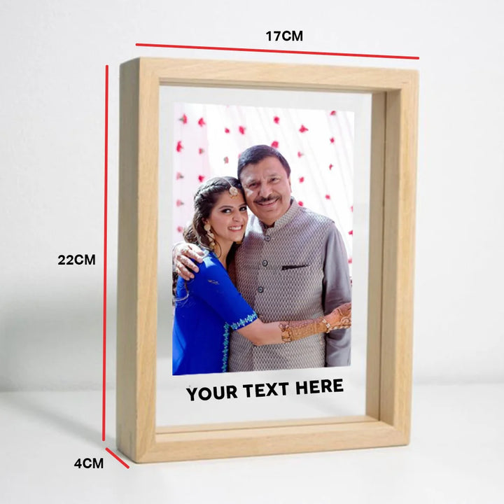 Eternal Moments: Acrylic Photo Frame