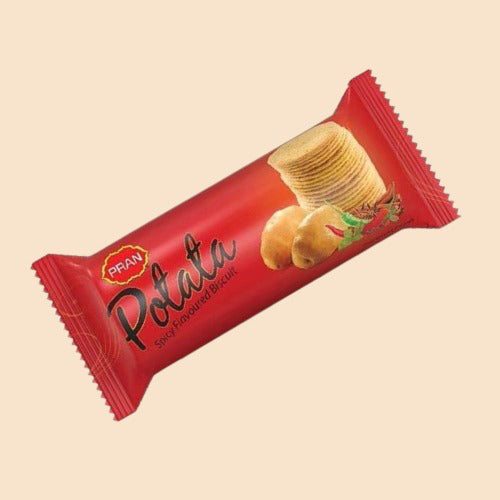 PRAN POTATA Spicy Flavoured Biscuits