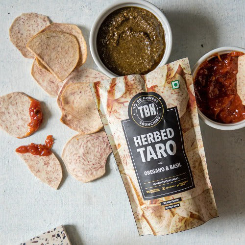 TBH Herbed Taro Chips
