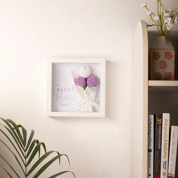 Mother's Day Tulip Crochet Frame