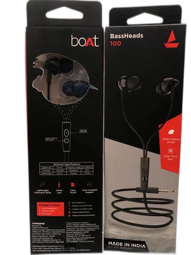 Black Boat Bassheads 100 – Confetti Gifts - Main Image