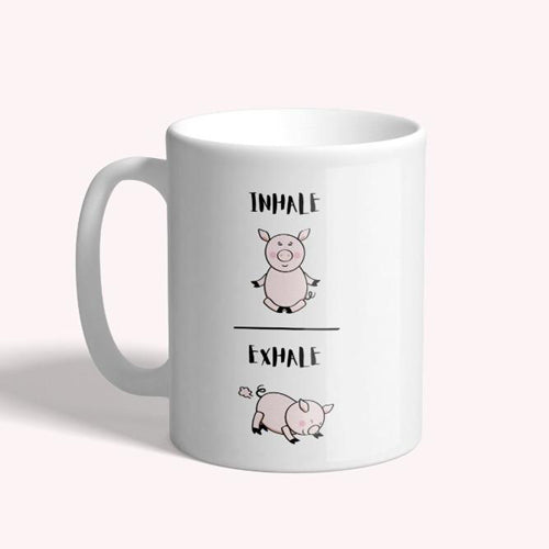 Inhale Exhale Mug