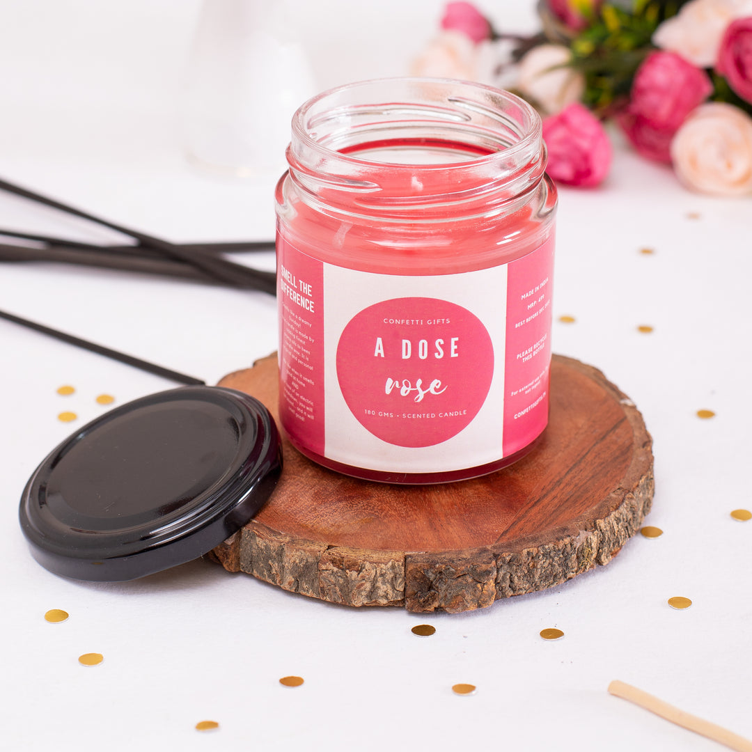 Rose Scented Candle