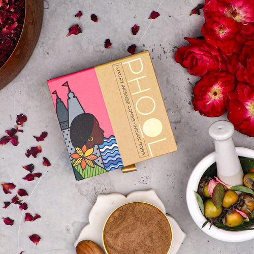 Rose Incense Cones