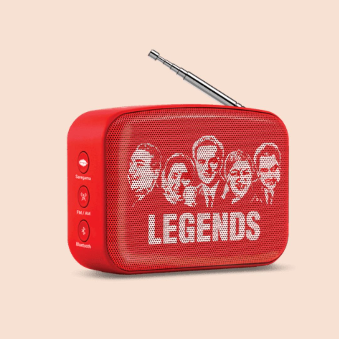 Saregama Mini Speaker (Red)