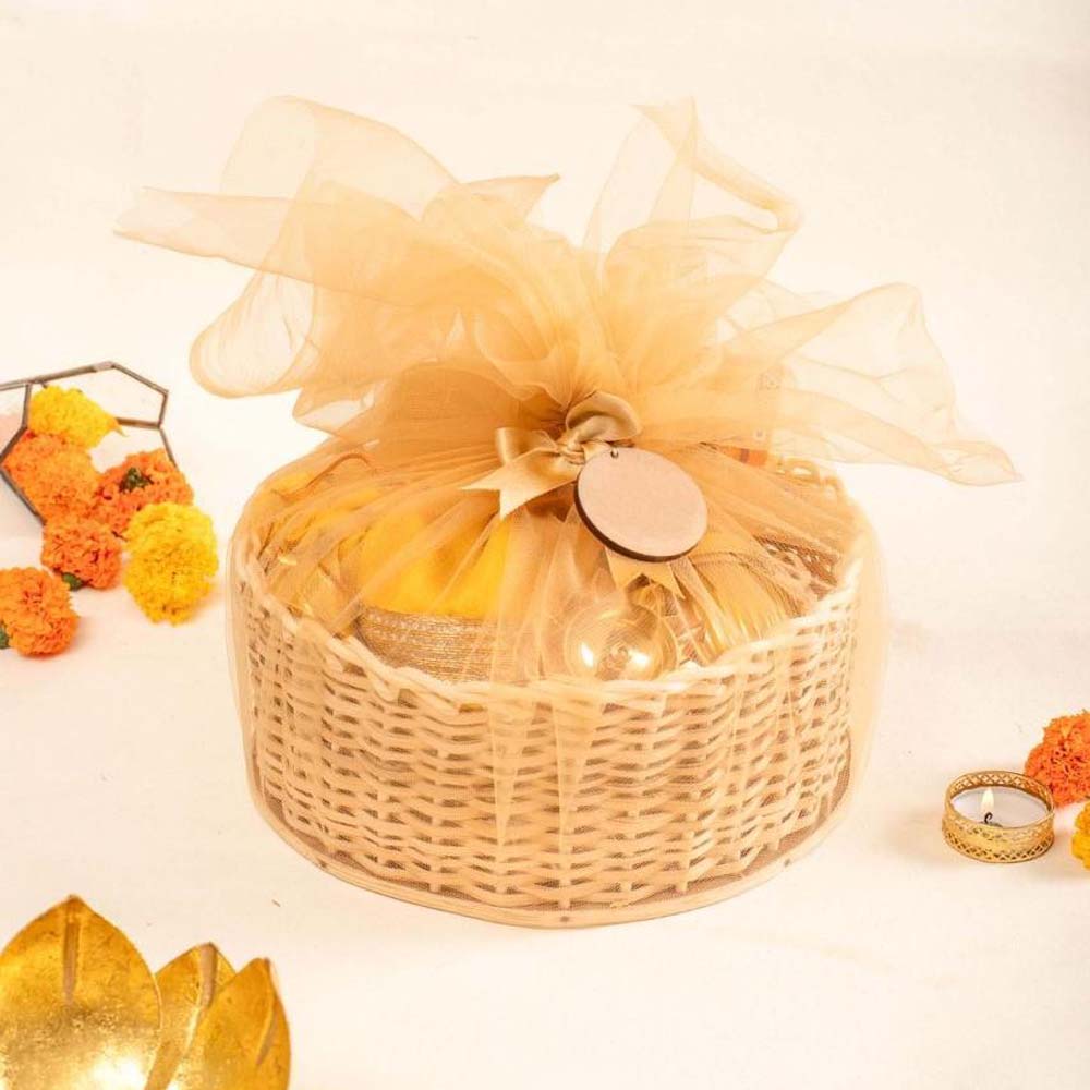 Bamboo Basket (4-5 items)