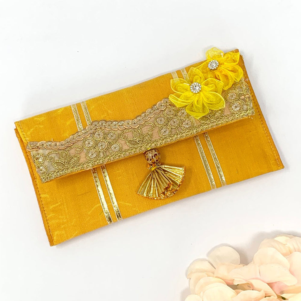 Yellow Cloth Envelope