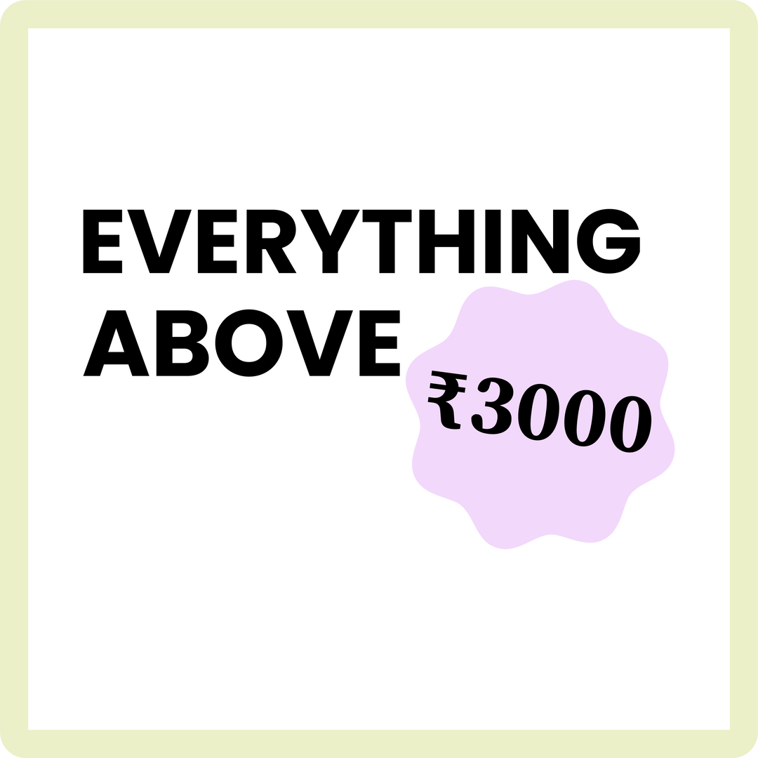 ₹3000 & Above