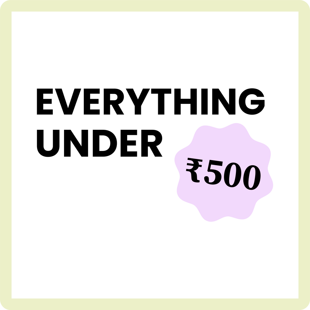 Under ₹500