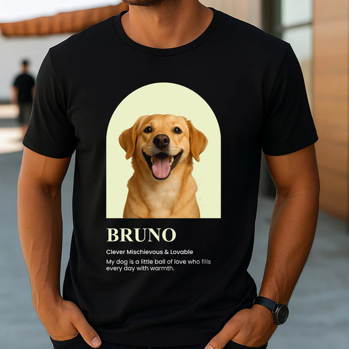 Personalized Dog T-Shirt - Pet Portrait