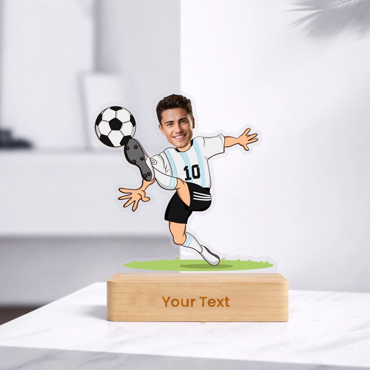 Messi's No. 10 Caricature - Team Argentina