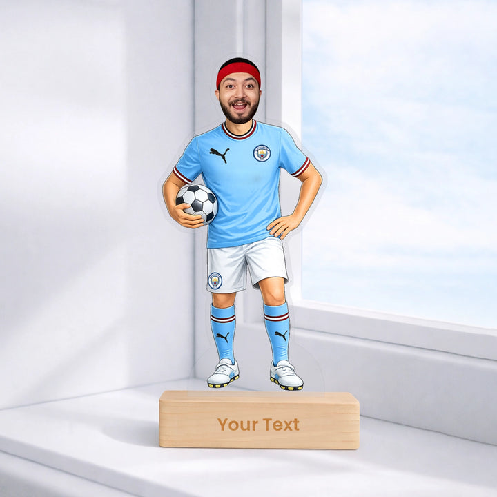 Manchester City F.C. Football Caricature